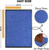 WC Bath Mat - Blue